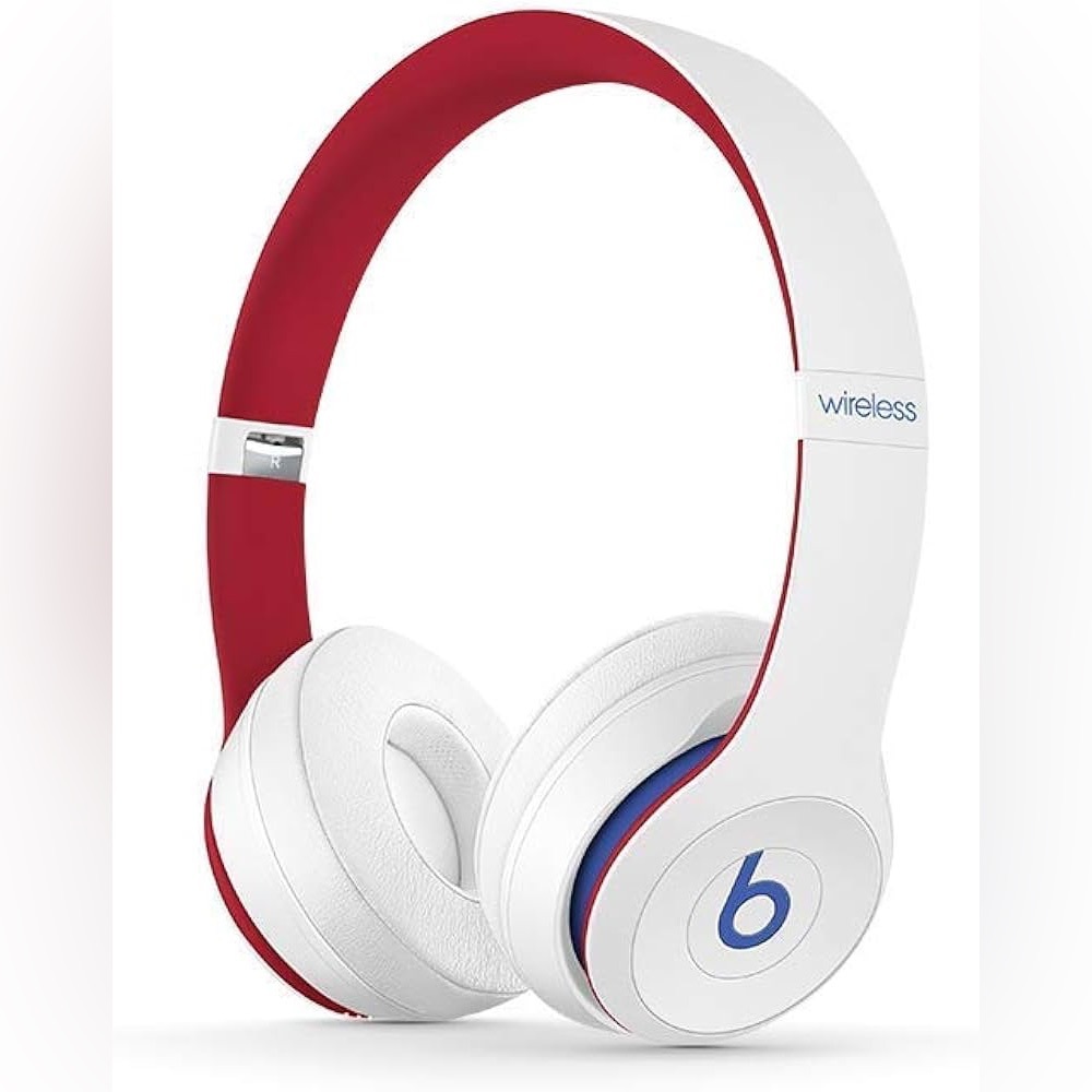 Beats Wireless Headphones - Red and White